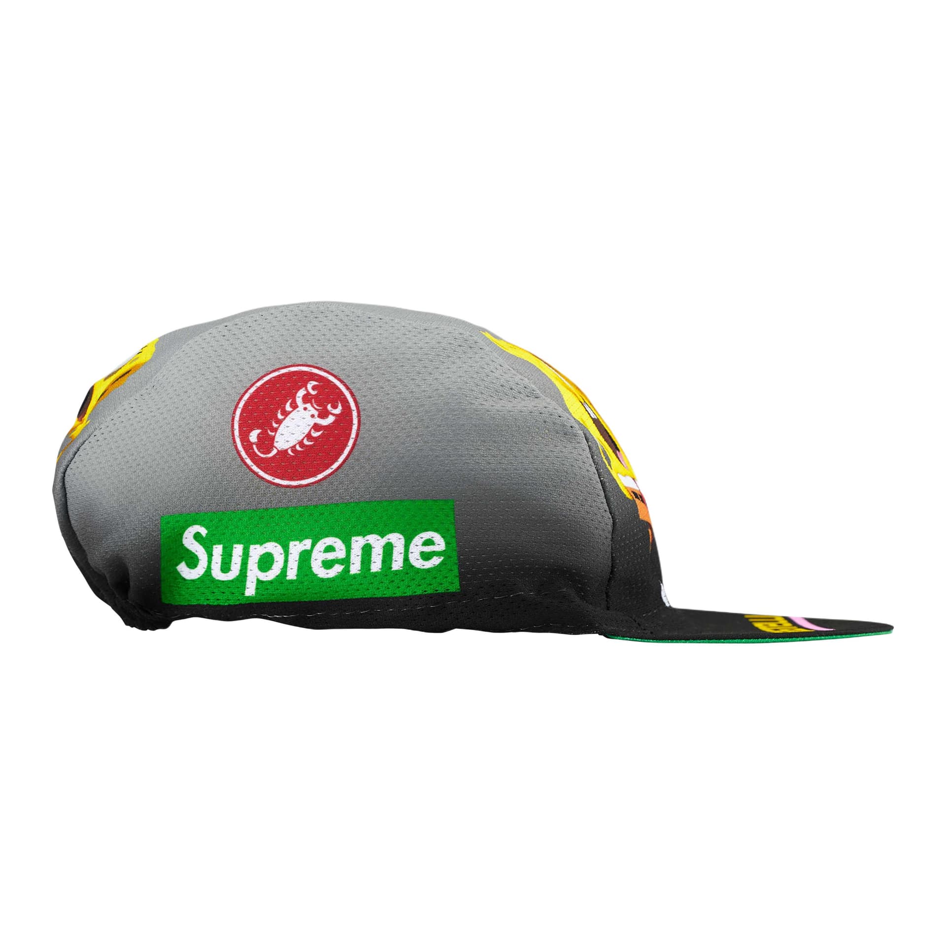 Кепка Supreme X SPONGEBOB SQUAREPANTS Полиэстеровые кепки унисекс черный синий - изображение 3