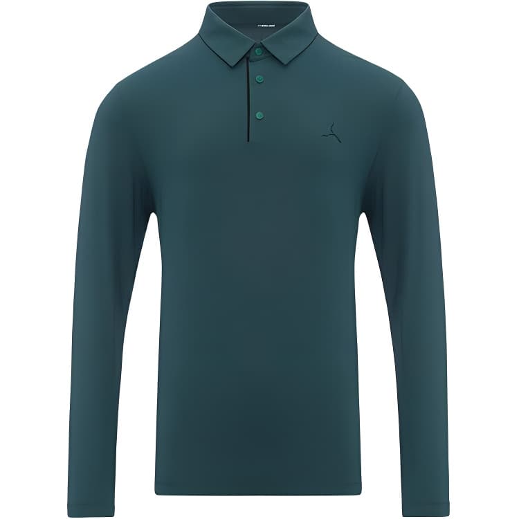 Поло LI NING 1990 Golf Collection Поло Мужское Ярко-Зеленое - изображение 1