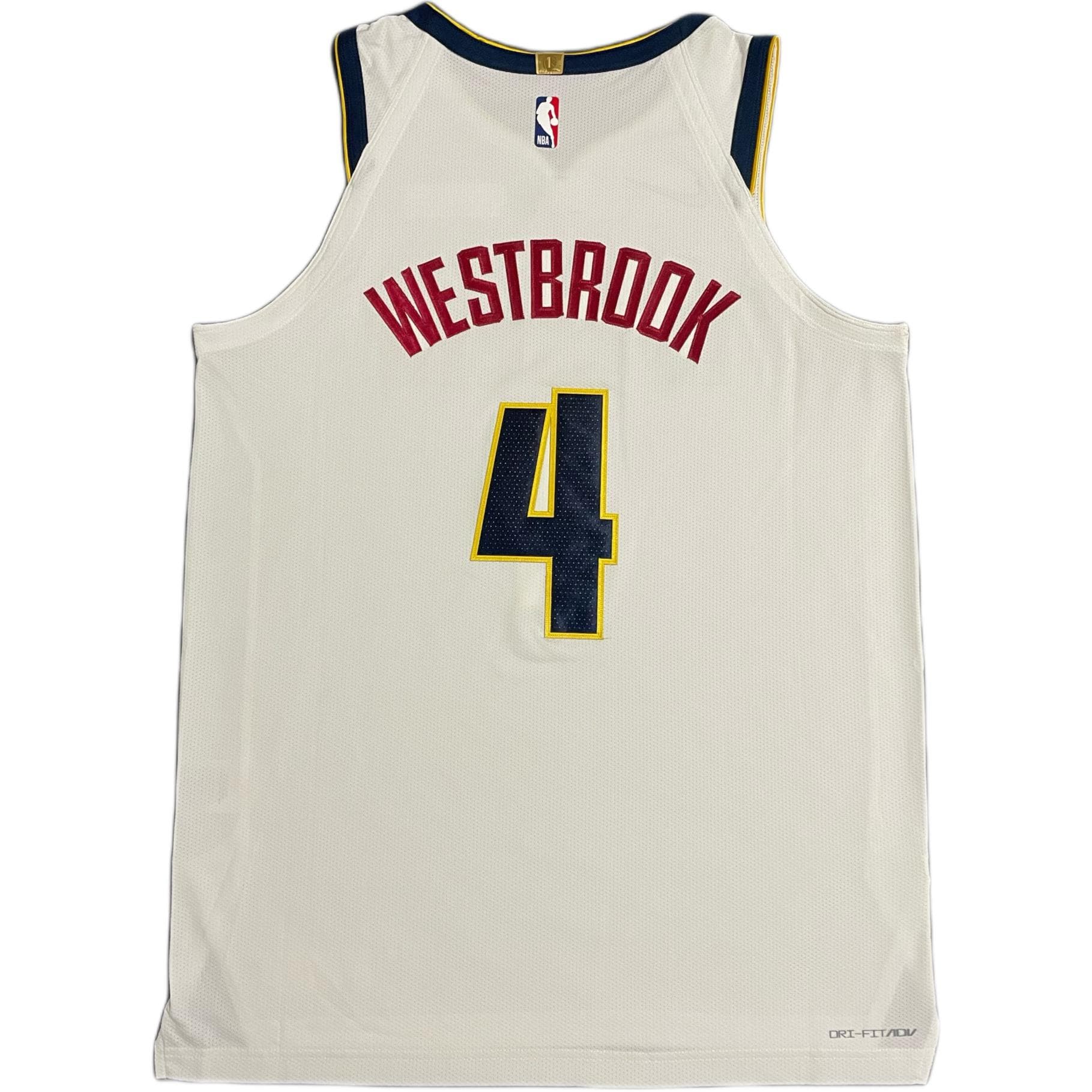 Баскетбольная майка Nike x NBA Denver Nuggets Jersey White - изображение 2