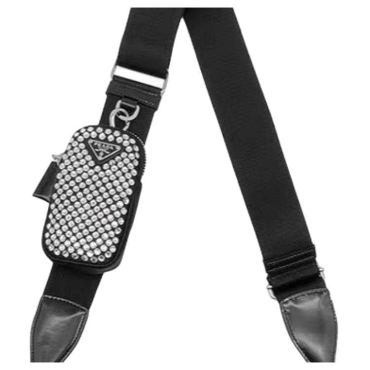 Сумка через плечо Prada Triangle Bag Black - изображение 2