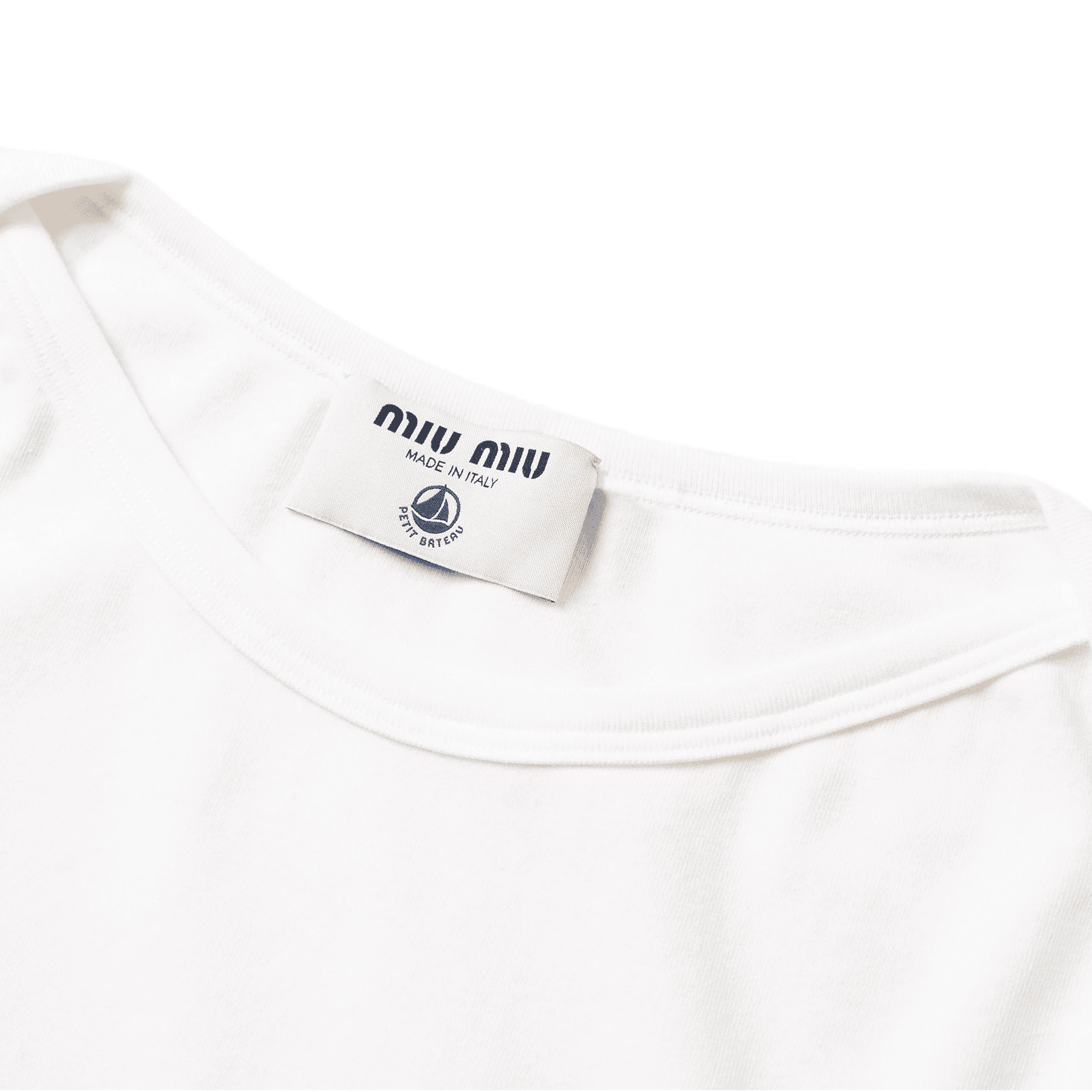 Футболка MIU MIU Logo T - изображение 3