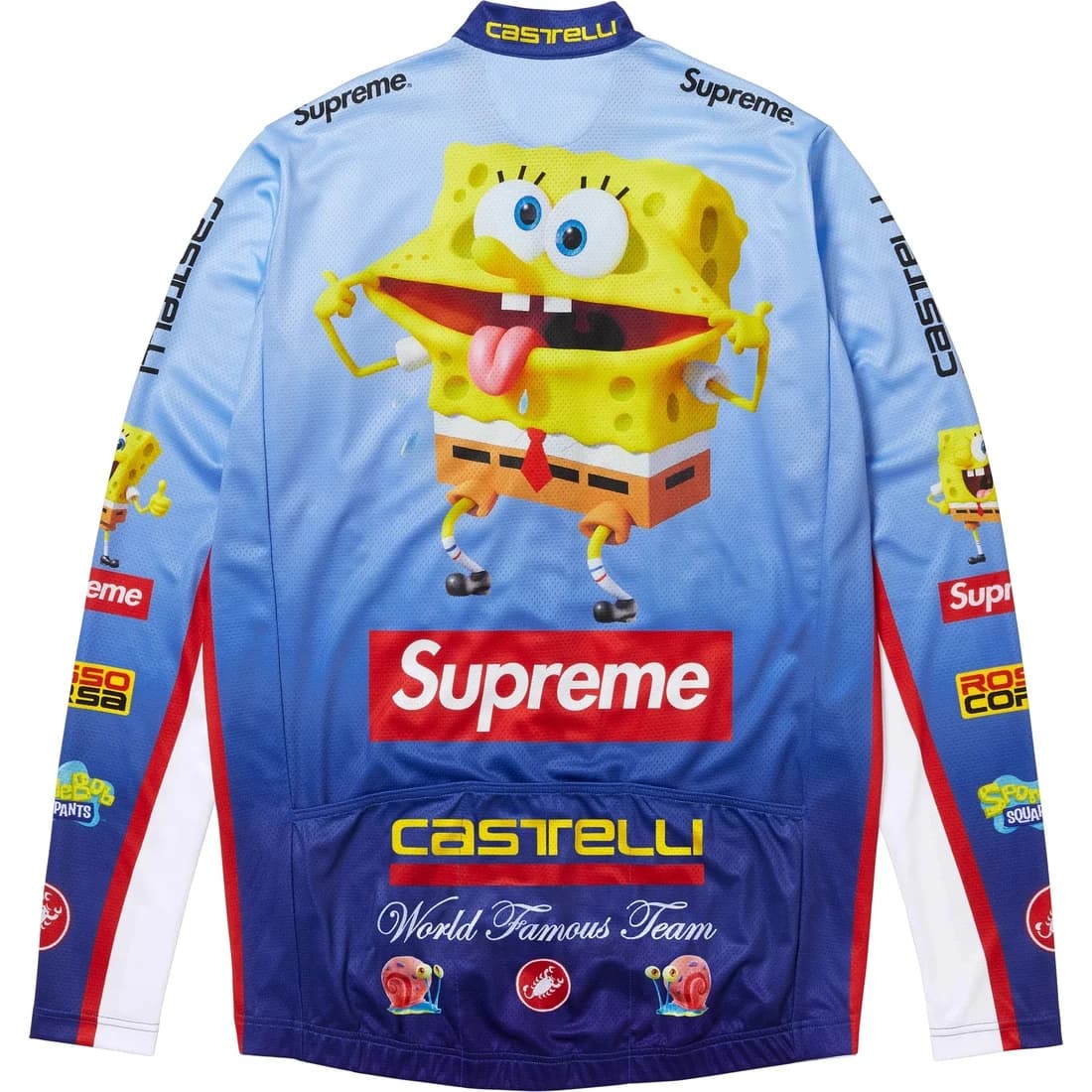 supreme SPONGEBOB SQUAREPANTS Велоодежда Унисекс - изображение 2