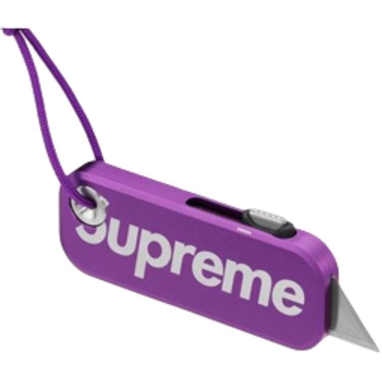 Supreme Наборы ножей с логотипом и принтом черный красный фиолетовый - изображение 2