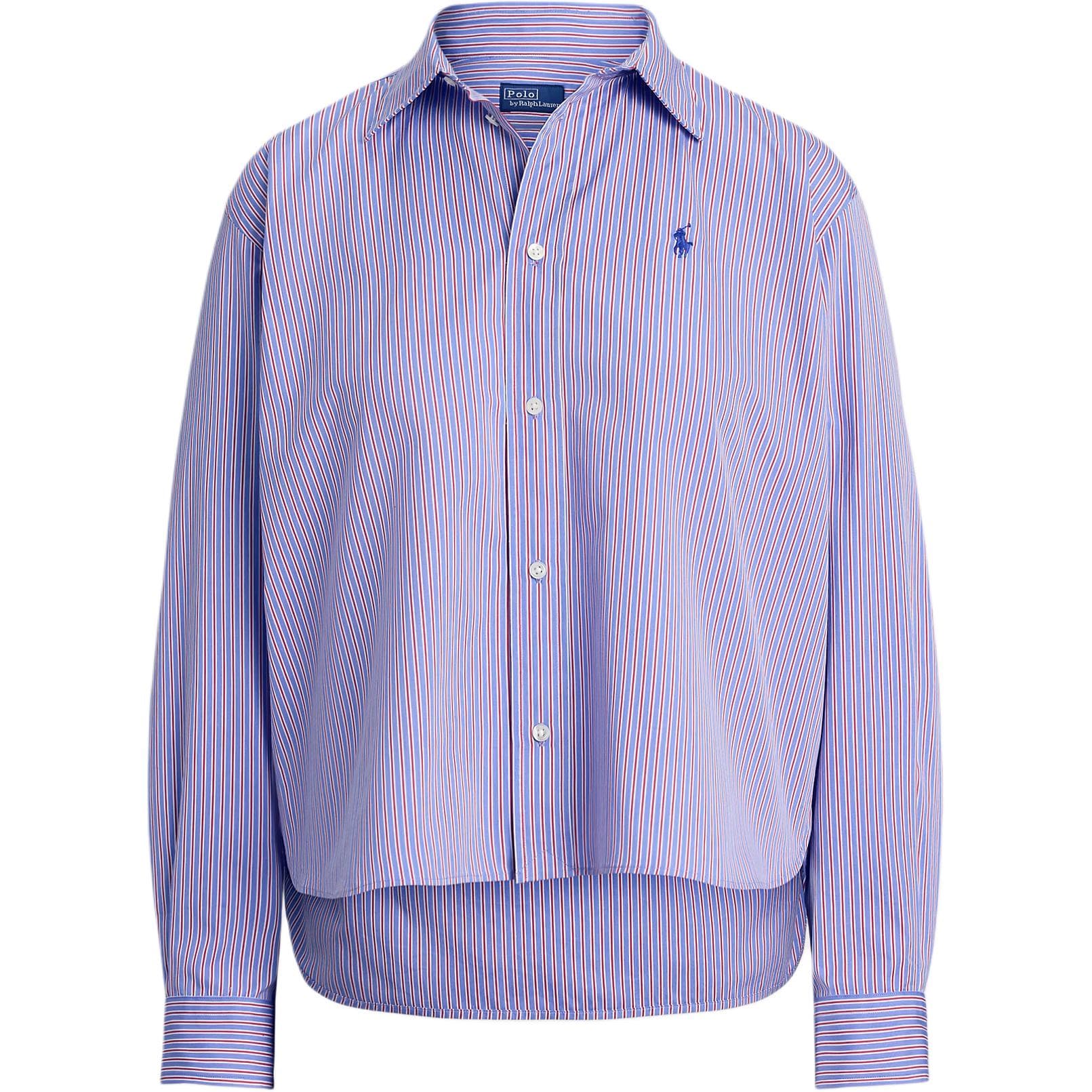 Блузка Polo Ralph Lauren Рубашка Женская Синяя - изображение 1