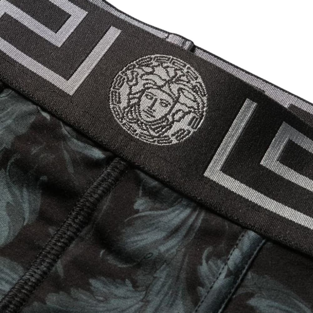 Трусы VERSACE Мужское нижнее белье 1 упаковка черного цвета - изображение 3