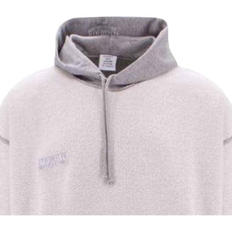 Худи Vetements Hoodie Grey - изображение 5