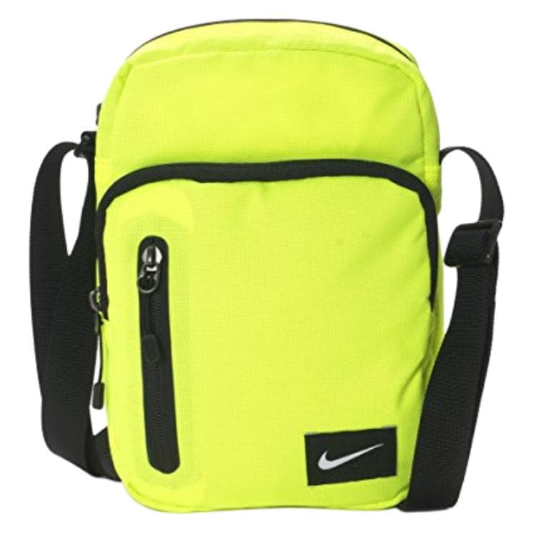 Сумка через плечо Nike Ядерный Полиэстер Волокно Кросс-Боди Сумка Маленькая Унисекс Желтая Зеленая - изображение 3