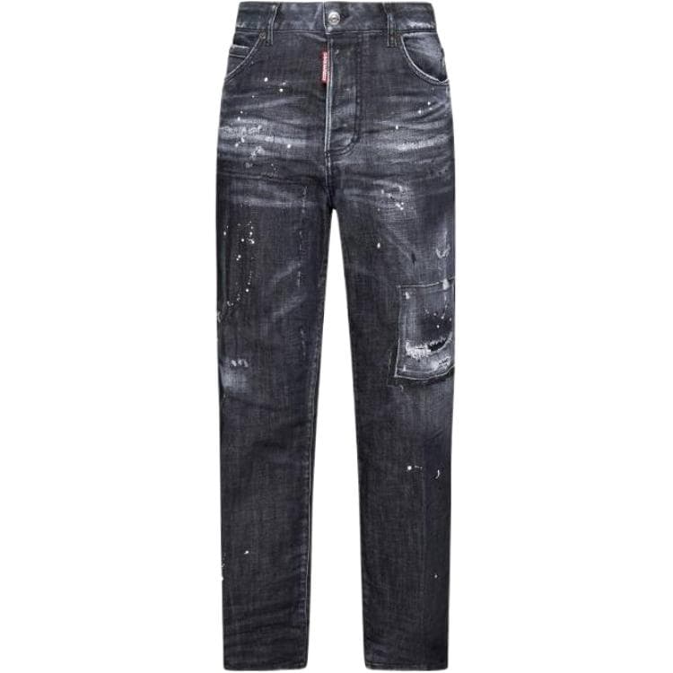 Джинсы DSQUARED 2 Черные Женские Джинсы - изображение 1
