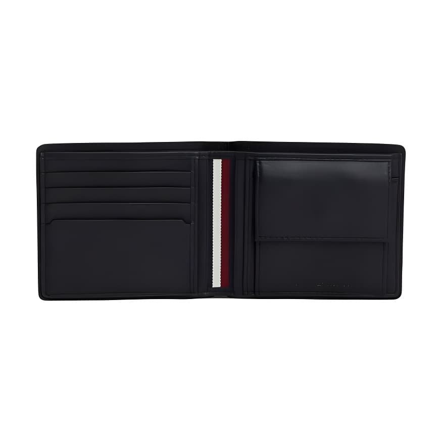 Кошелек Tommy Hilfiger Кожа Кошелек Обычный (стандартный) Мужской Черный - изображение 3