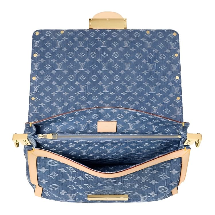 Сумка через плечо LOUIS VUITTON Dauphine Soft GM Logo Monogram - изображение 4