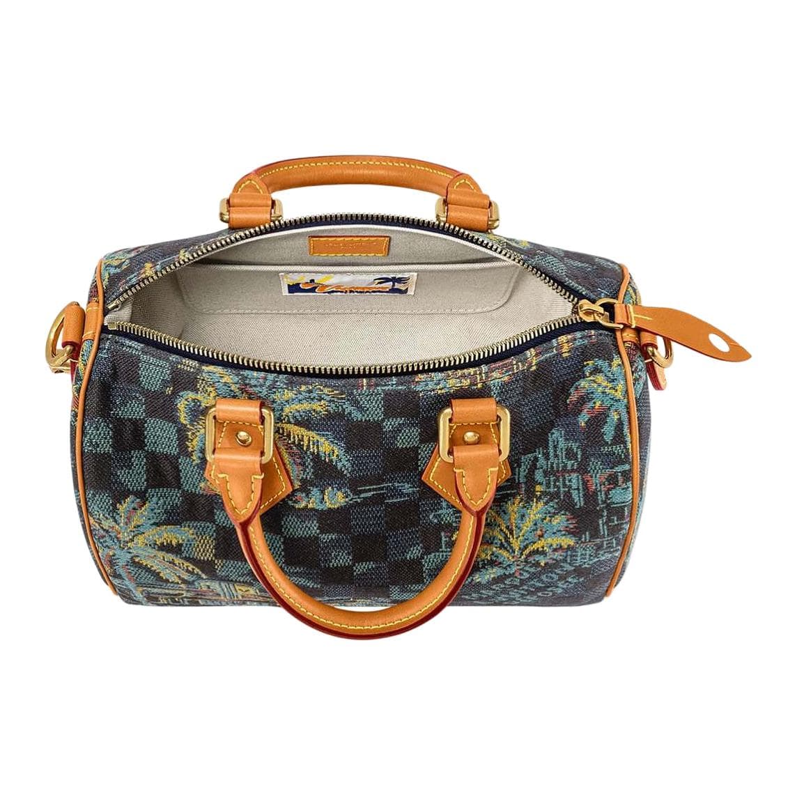 Сумка LOUIS VUITTON SpeedyBandoulire 25 Damier Palm Trees - изображение 4