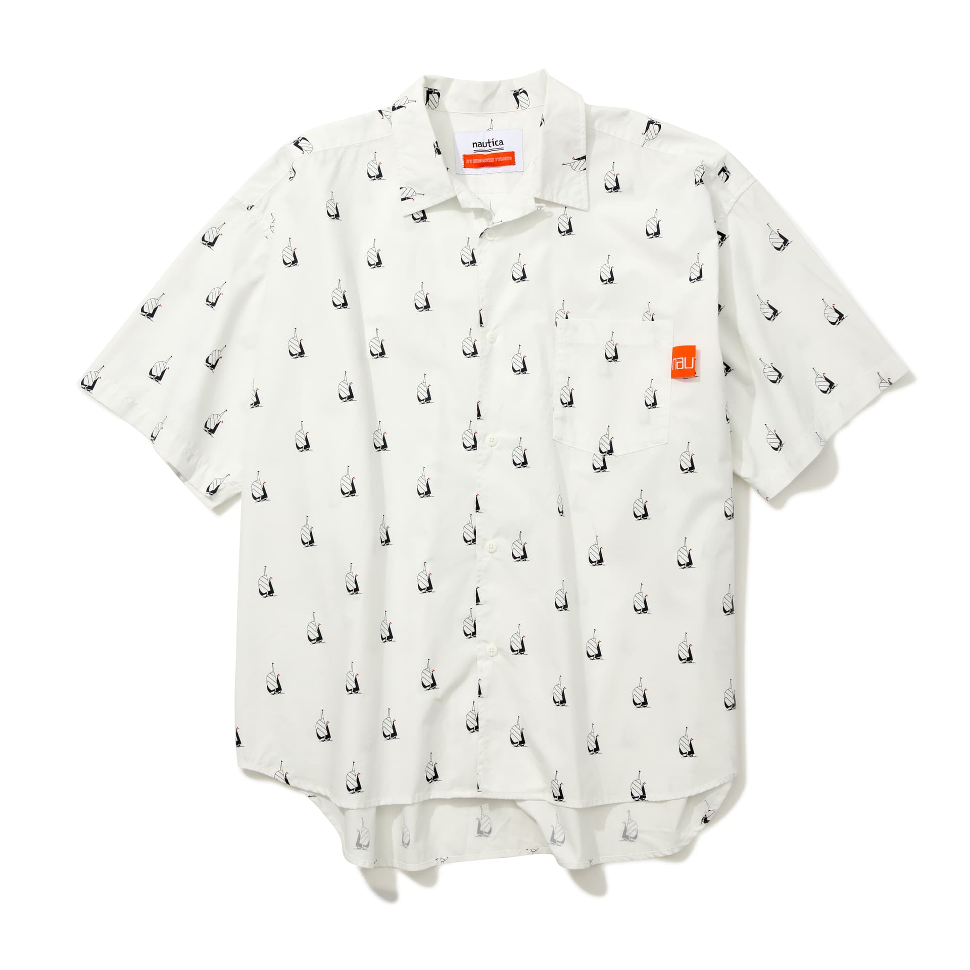 Рубашка Nautica White Sail Nautica White Sail x Hiromichi Yumoto Унисекс Рубашки - изображение 1