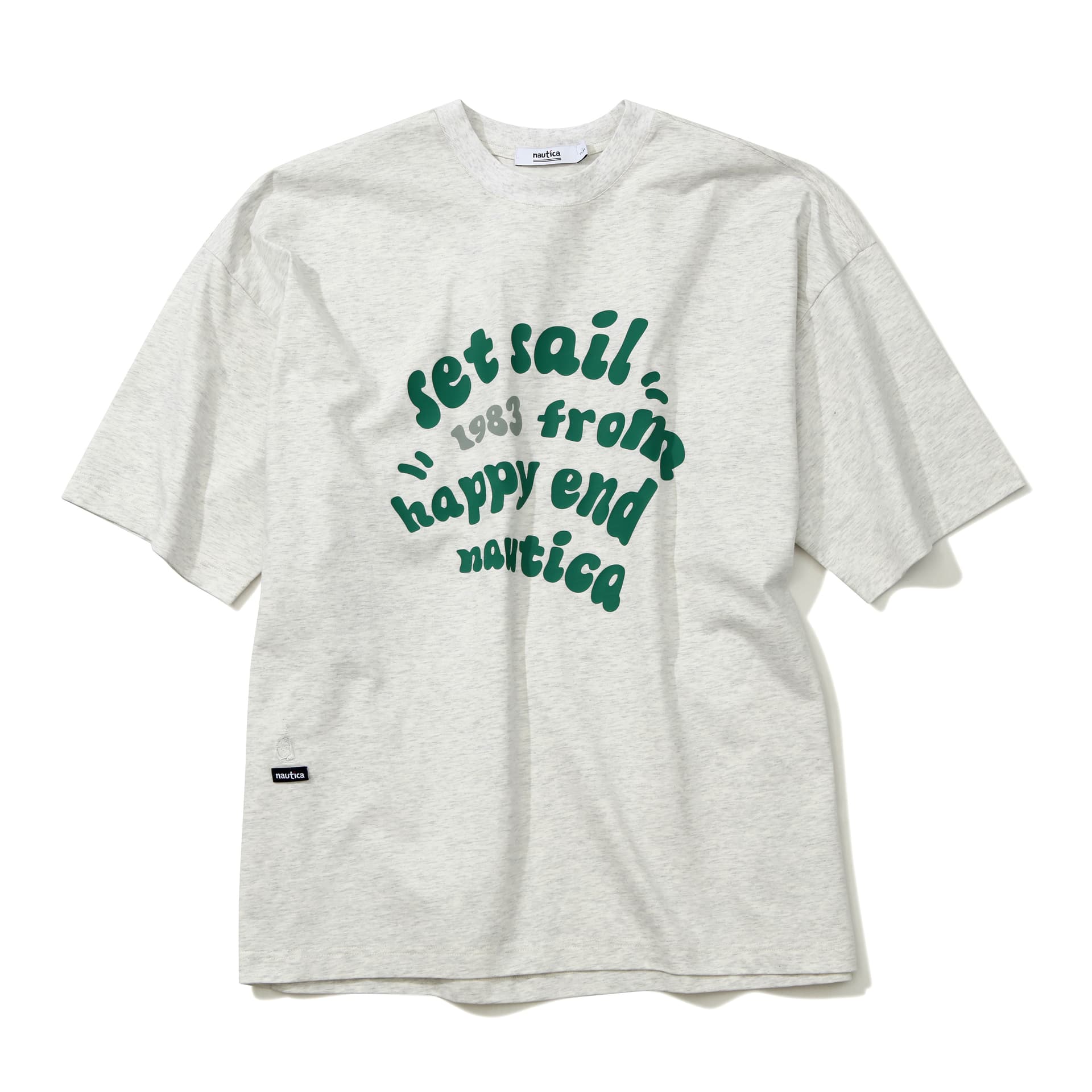 Футболка Nautica White Sail T-рубашка мужская - изображение 1