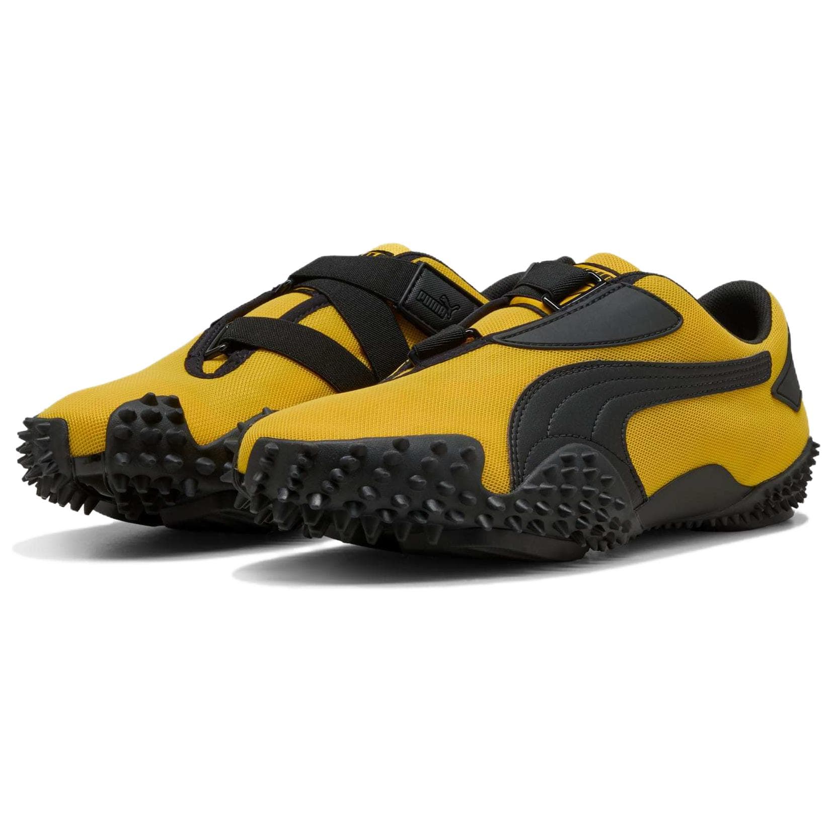 Кроссовки PUMA Mostro OG Устойчивая к истиранию Низкая повседневная обувь Унисекс Черная Желтая - изображение 3