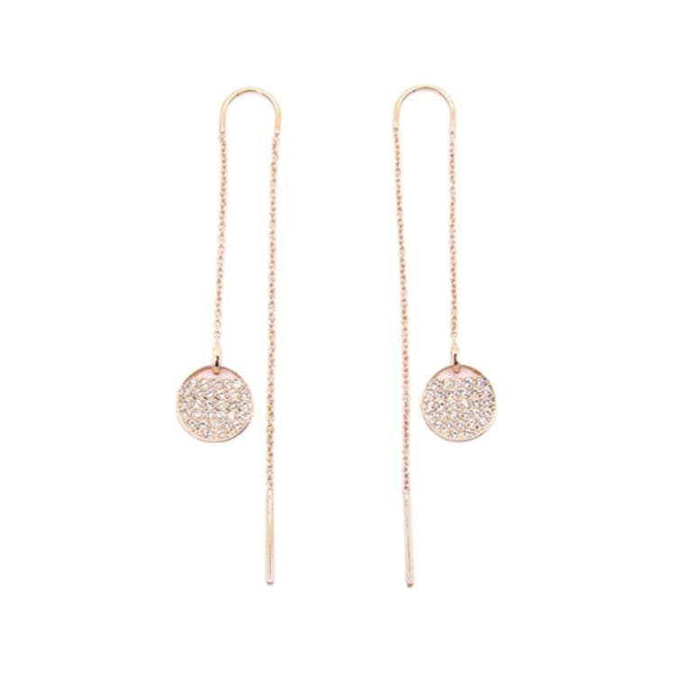 Серьги оригинального дизайна Swarovski унисекс золото - изображение 1