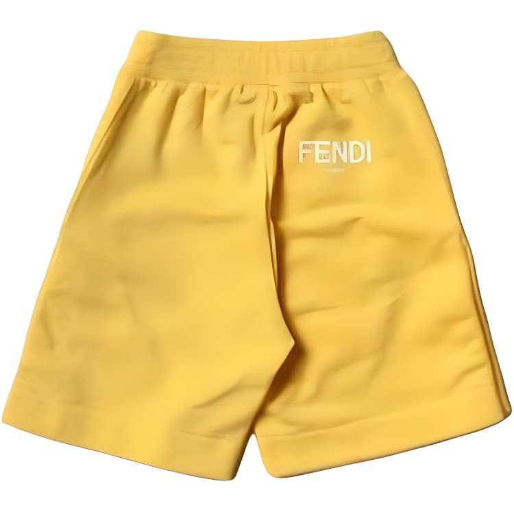 FENDI Желтые Детские Шорты - изображение 2