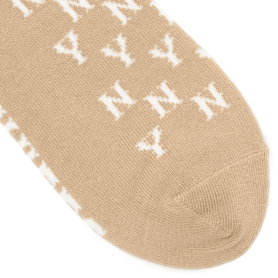 Носки MLB Retro Mid-Calf Socks Khaki - изображение 3