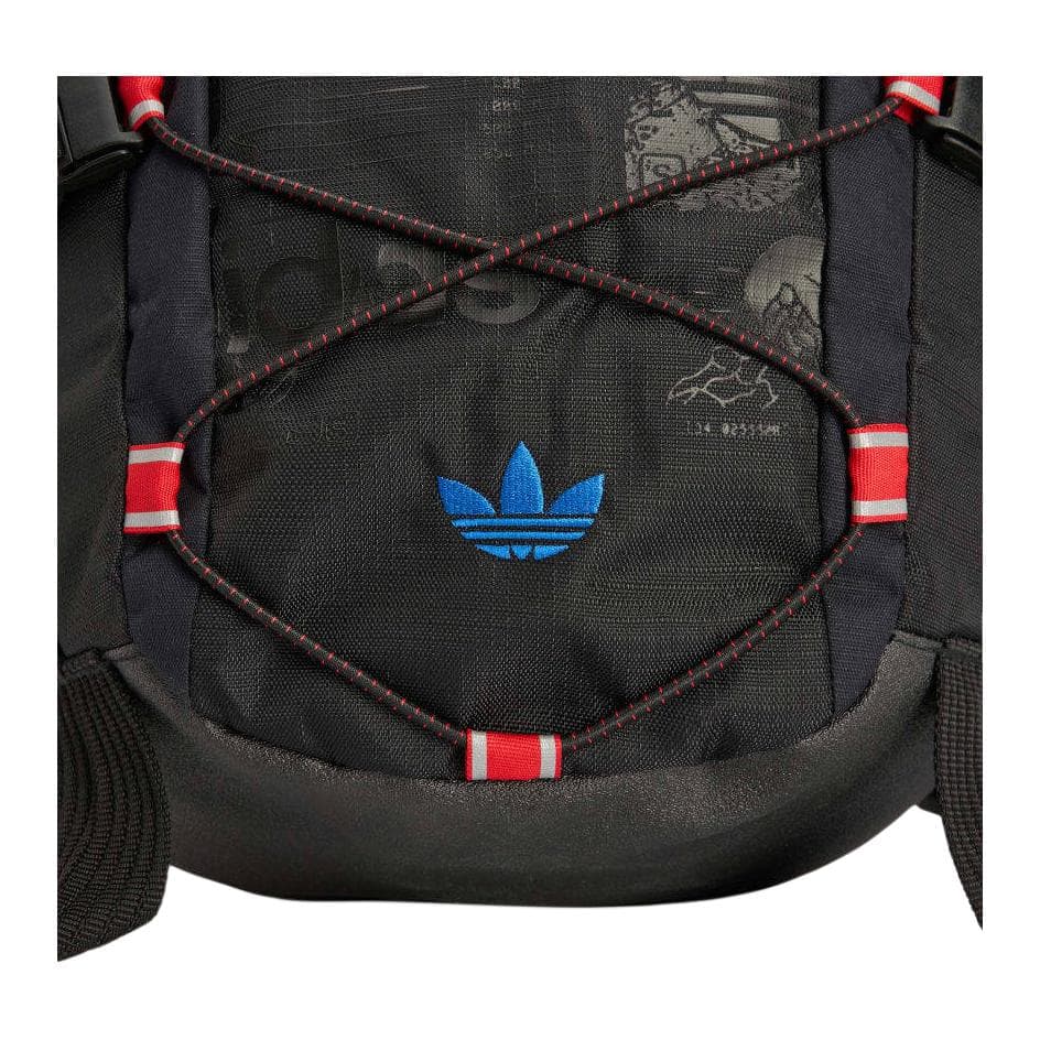 Рюкзак Adidas Originals Полиамид Рюкзак Стандартный (Standard) Мужской Углеродный Черный - изображение 3