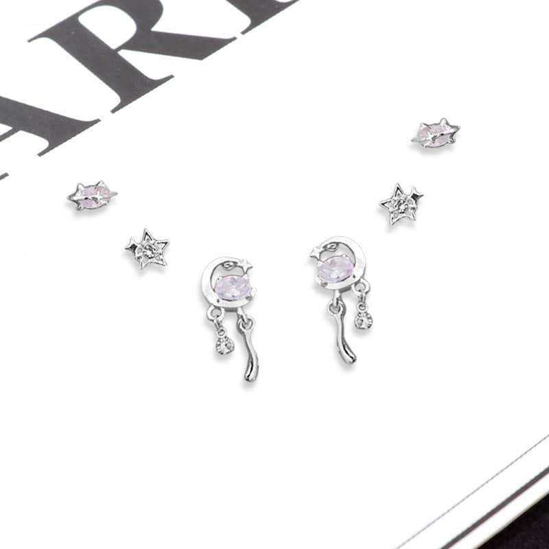 Серьги Серьги-гвоздики Ringlove из сплава женские - изображение 2