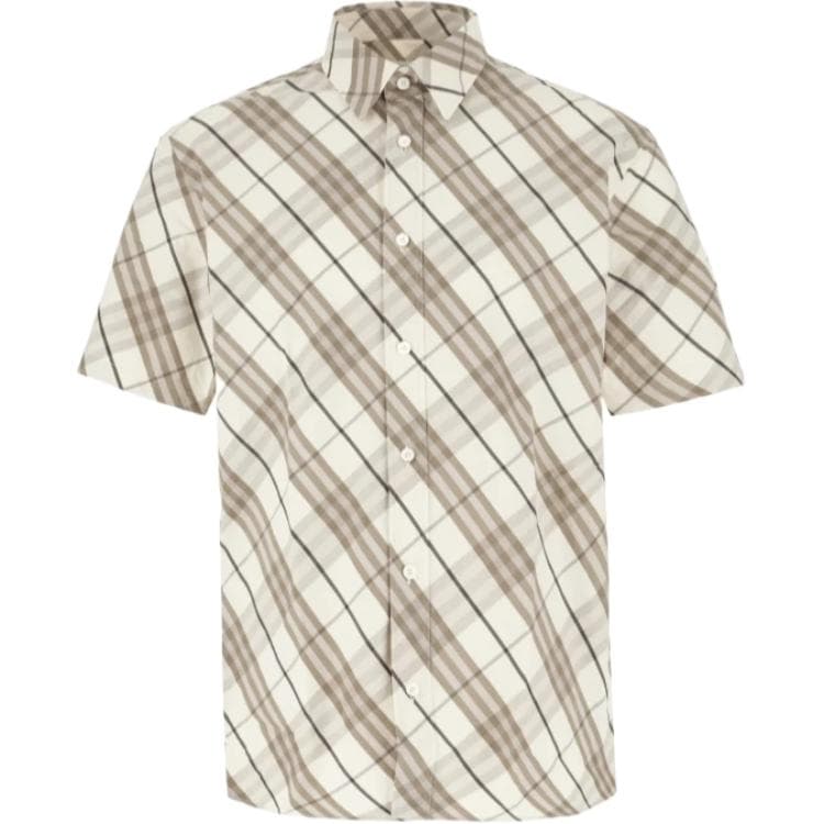 Рубашка Burberry Белые Мужские Рубашки - изображение 1
