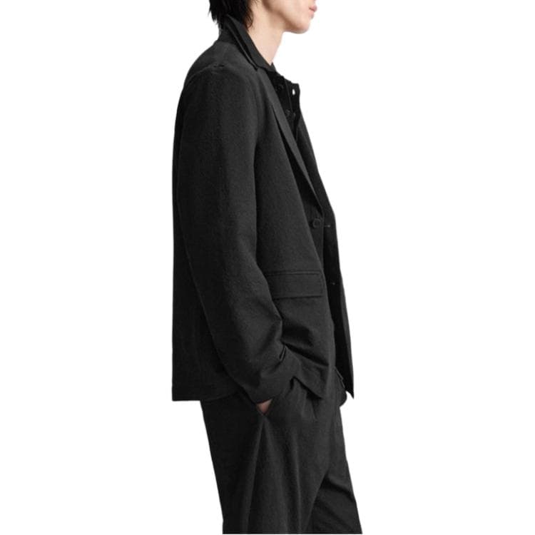Пиджак ZARA Черные Мужские Деловые Костюмы - изображение 3