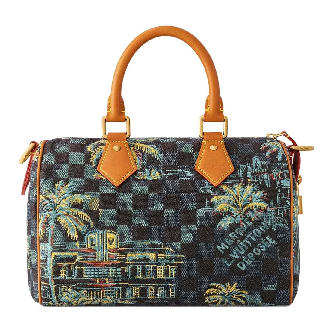 Сумка LOUIS VUITTON SpeedyBandoulire 25 Damier Palm Trees - изображение 3
