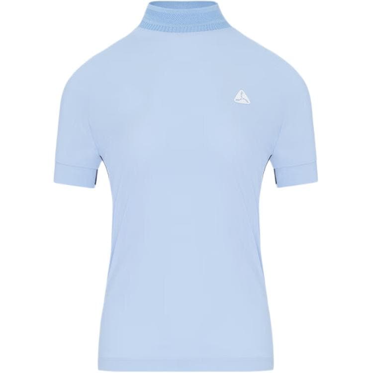 Футболка LI-NING 1990 Golf Series Универсальный многоцветный воротник-стойка футболка женская Индиго - изображение 1