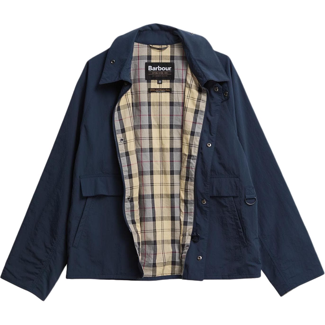 Куртка Barbour Куртки и Пальто Мужской Классический Морской Синий - изображение 3