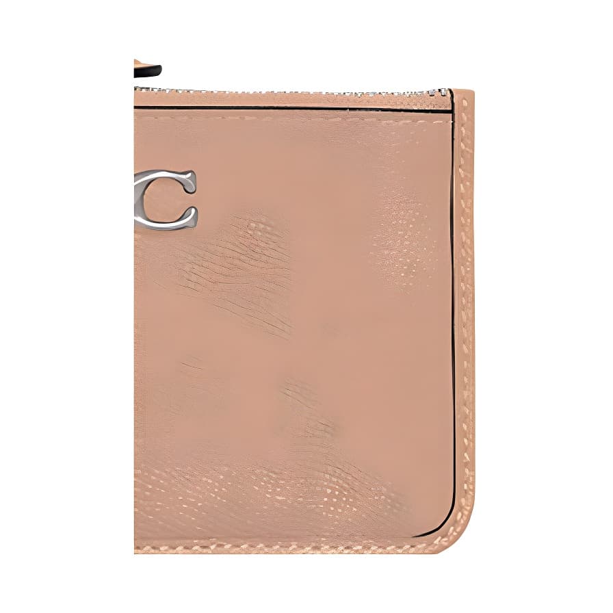 Картхолдер COACH Skinny Id Case 11 Silver Yellow - изображение 5