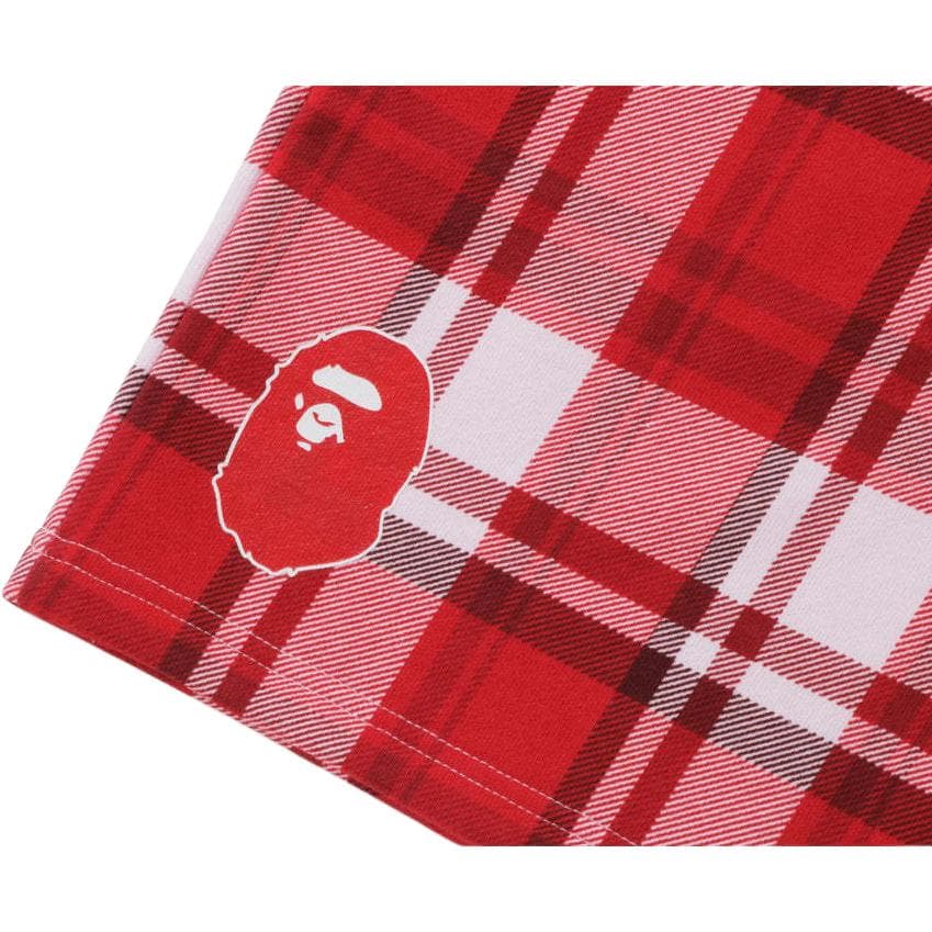 Шорты BAPE Check Gift Sweat Shorts - изображение 5