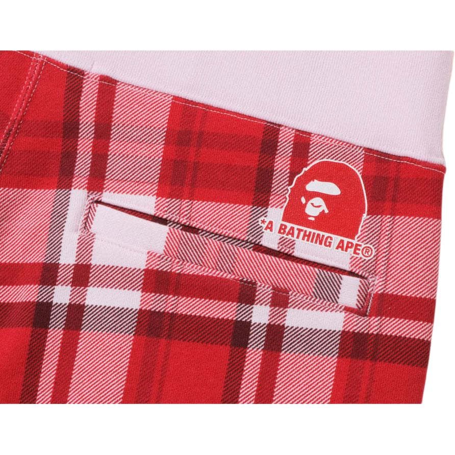Шорты BAPE Check Gift Sweat Shorts - изображение 3