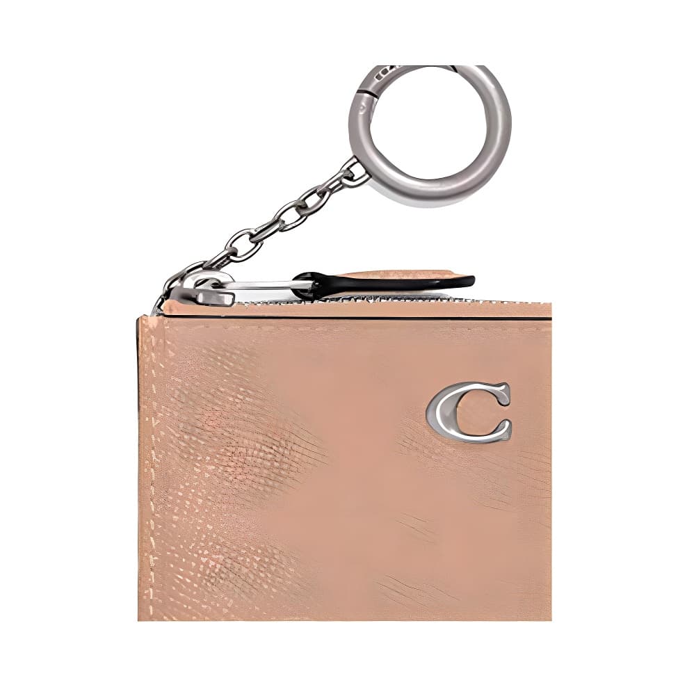 Картхолдер COACH Skinny Id Case 11 Silver Yellow - изображение 3