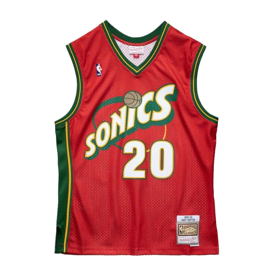 Баскетбольная майка Mitchell Ness Баскетбольная Джерси Мужская Красная - изображение 1
