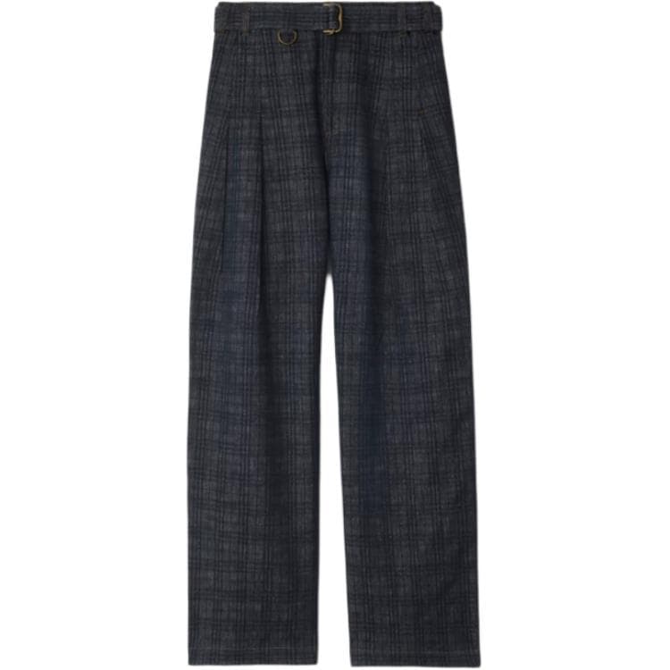 Джинсы Burberry SS25 Джинсы Женские Темно-синий - изображение 1