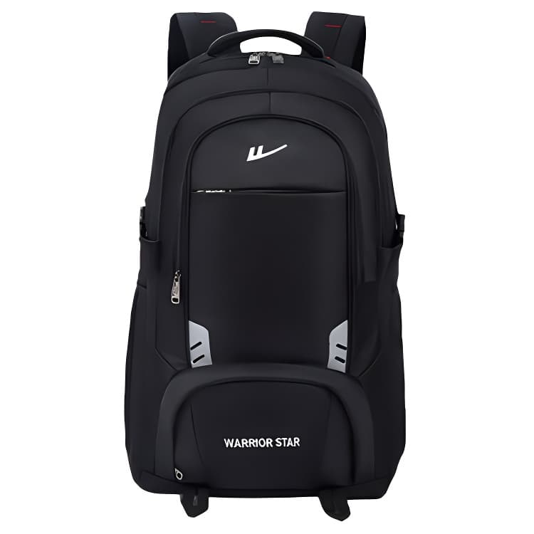 Рюкзак Warrior Oxford Backpack Unisex Black Warrior Оксфорд Рюкзак Унисекс Черный - изображение 1