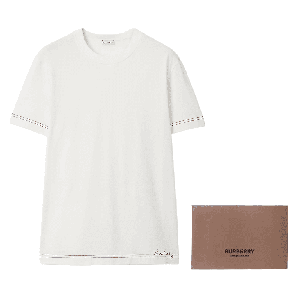 Футболка Burberry SS24 LogoT - изображение 4