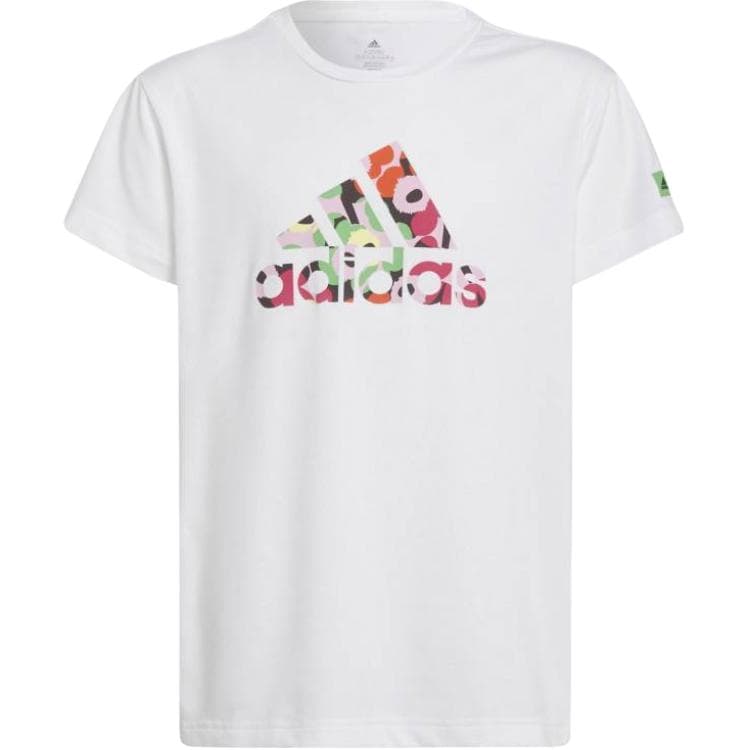 Футболка adidas clothing Белые Детские Рубашки - изображение 1