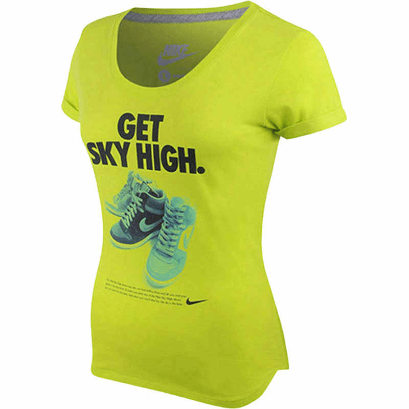 Футболка Nike T-Shirt Женская Оливково-Зеленая - изображение 1