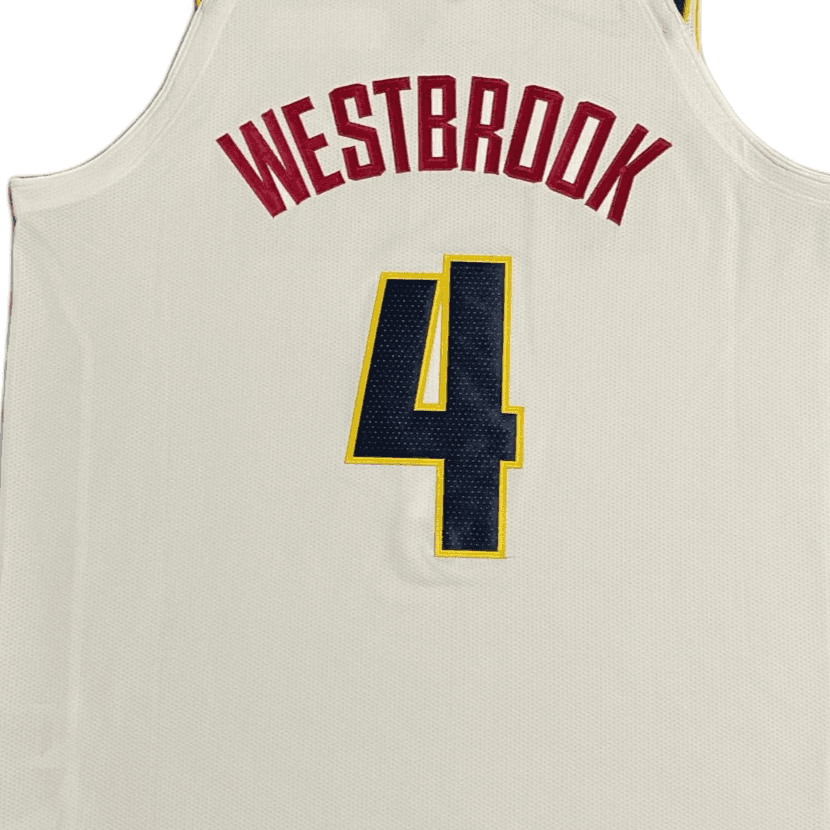 Баскетбольная майка Nike x NBA Denver Nuggets Jersey White - изображение 4