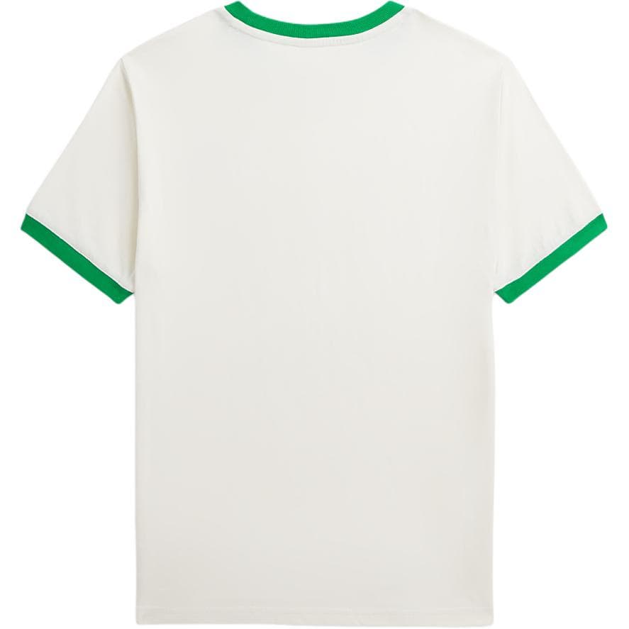 Футболка Polo Ralph Lauren T-рубашка экрю для детей - изображение 2