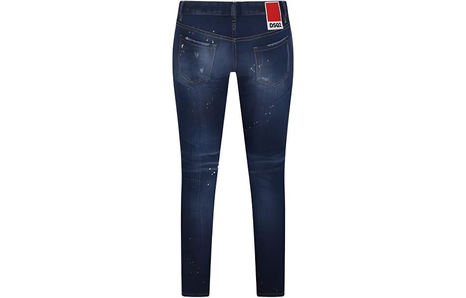 Джинсы DSQUARED 2 FW23 Джинсы Женские Blue - изображение 2