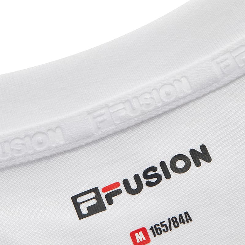 Футболка FILA FUSION FILA FUSION X T-рубашка Женская Стандартная Белая - изображение 5