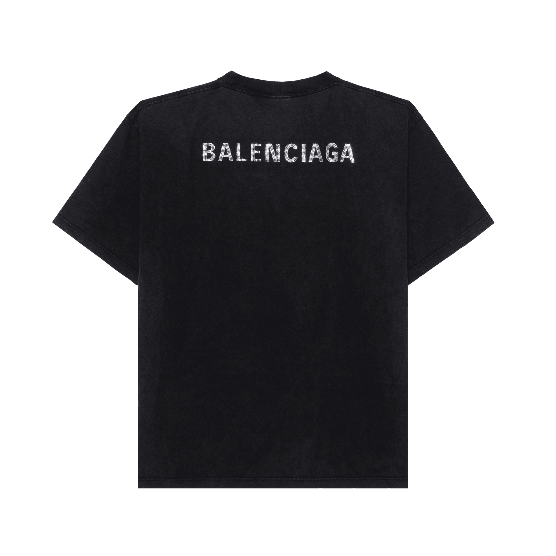 Футболка Balenciaga SS23 Logo T-Shirt Black - изображение 2
