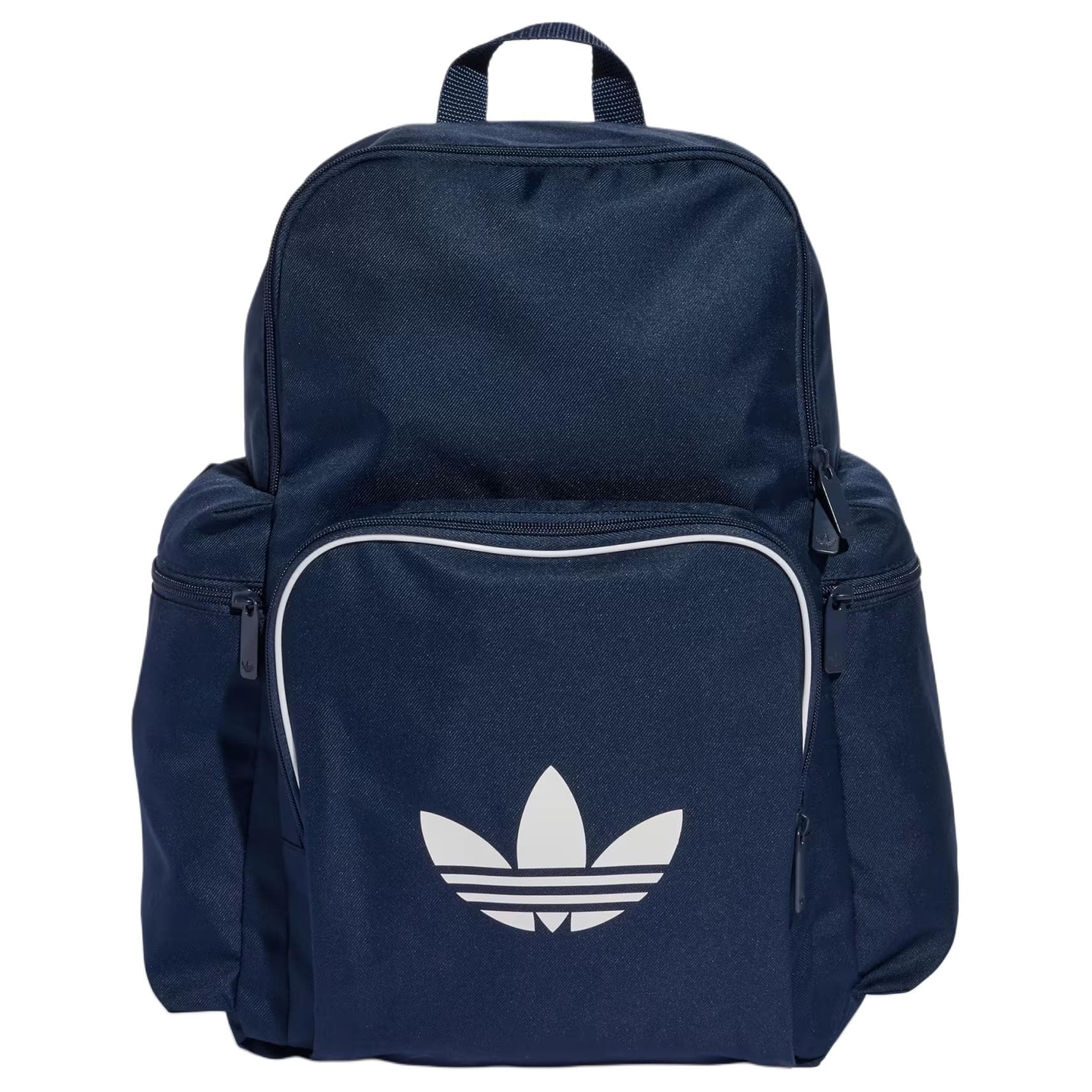 Рюкзак Adidas Originals Adicolor Трилистник Переработанный полиэстер Рюкзак Унисекс Полуночный индиго и Белый - изображение 1