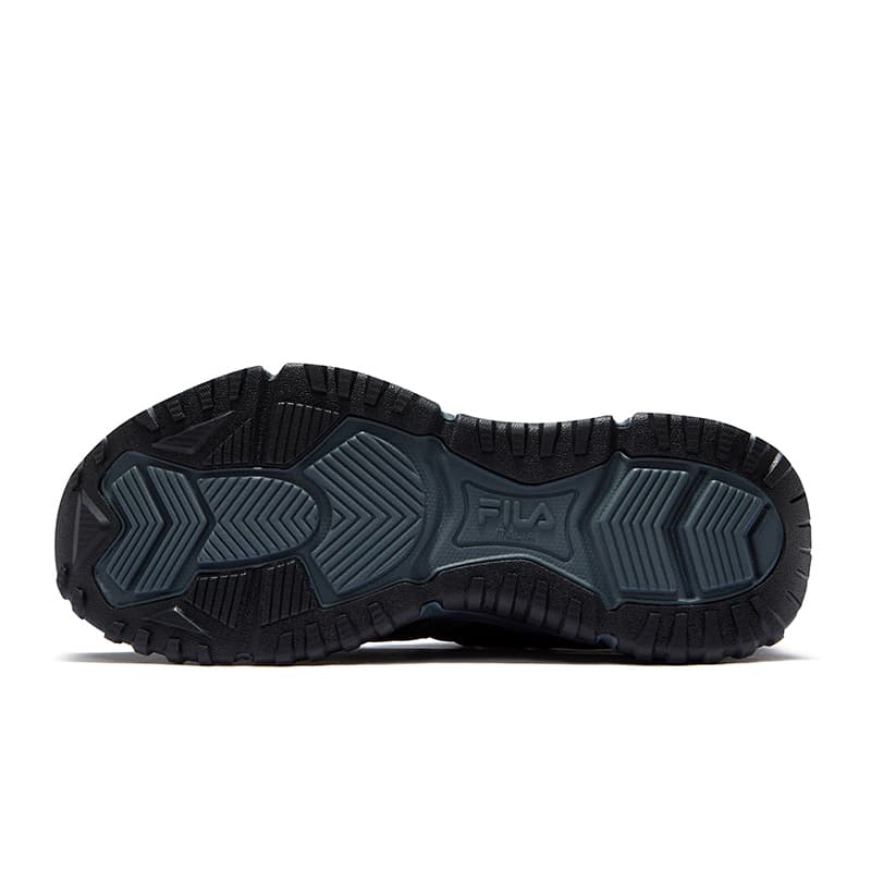 Кроссовки FILA FUSION FREEROAM Wander Shoes Низкие повседневные мужские кроссовки теневого черного и серого цвета - изображение 5
