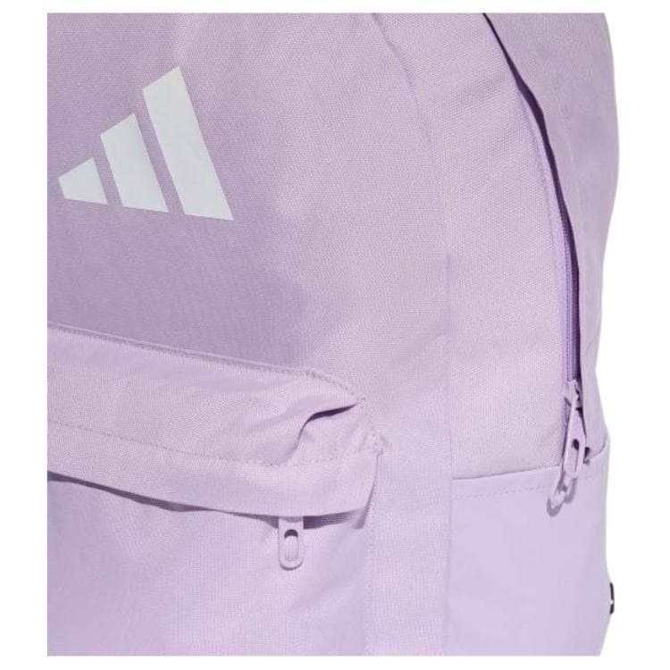 Рюкзак Adidas Рюкзак из полиэстерового волокна Унисекс Светло-фиолетовый и белый - изображение 4