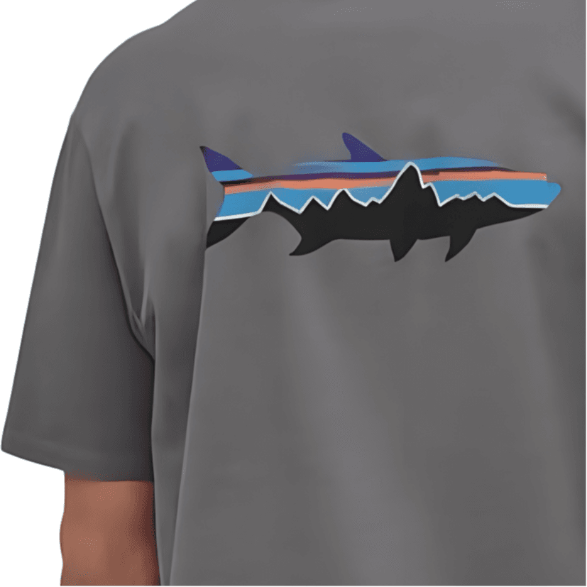 Футболка Patagonia Fitz Roy T Рубашка Мужская - изображение 2