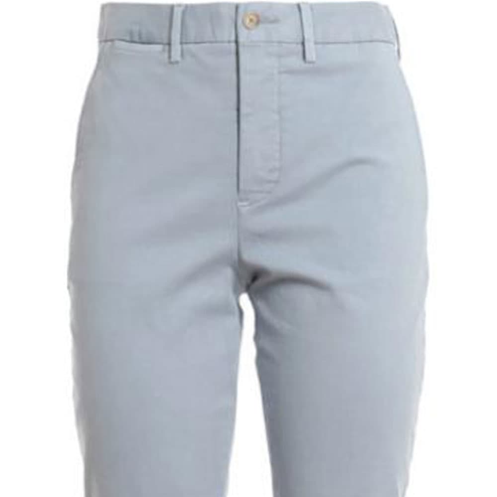 Штаны Polo Ralph Lauren Повседневные Штаны Женские Светло-Синий - изображение 5