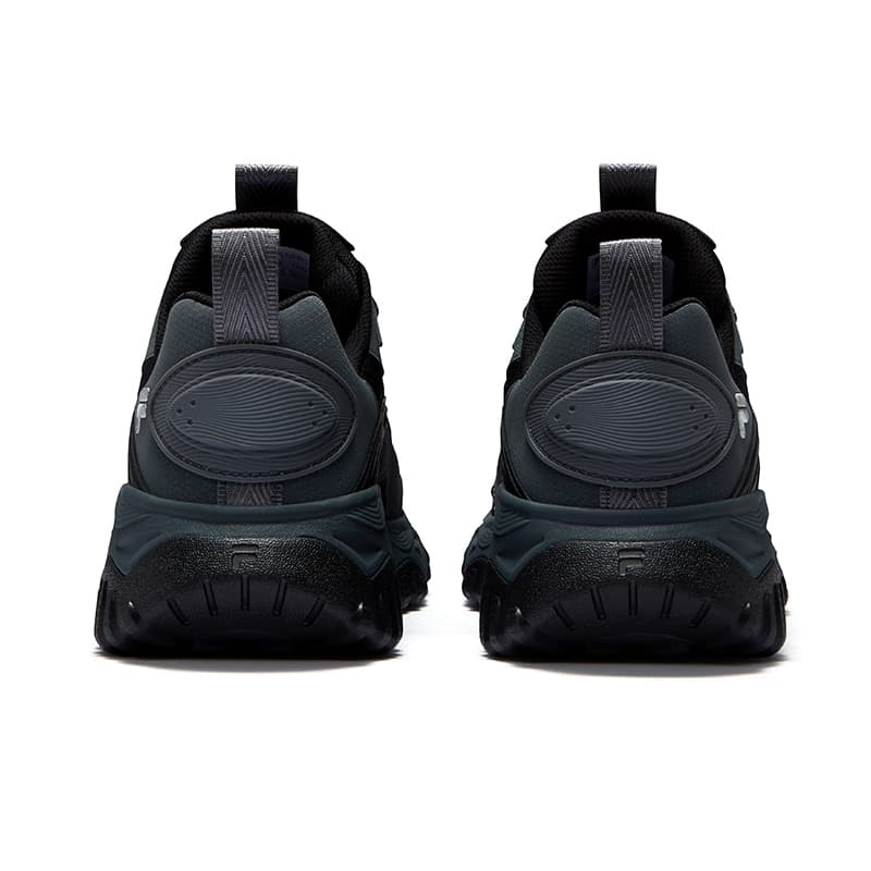 Кроссовки FILA FUSION FREEROAM Wander Shoes Низкие повседневные мужские кроссовки теневого черного и серого цвета - изображение 4