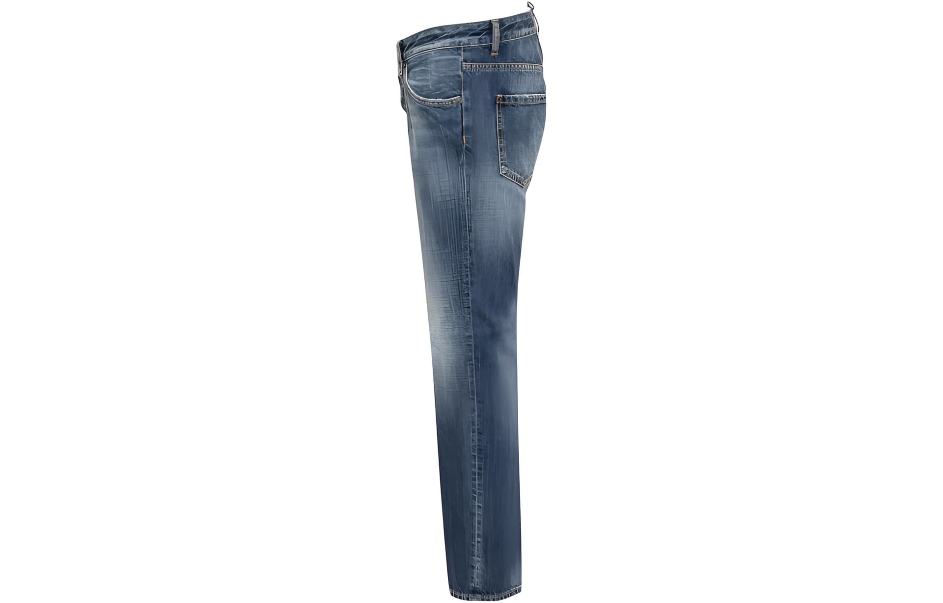 Джинсы DSQUARED 2 Синие Женские Джинсы - изображение 3